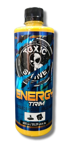 Imagen 2 de 9 de Toxic Shine Energy Trim Acondicionador Plastico + Aplicador