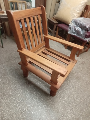 Sillon Fijo Algarrobo 1 Cpo -reforzado Sin - Almohadones