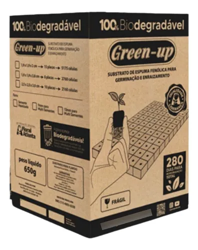 comprar Espuma Fenolica Hidroponia Green Up Multisemillas  Biodegra.