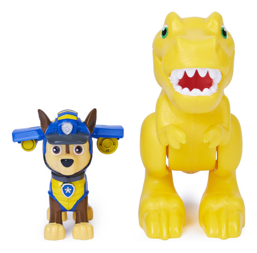 Paw Patrol Chase Y Tiranosaurio Rex Dino Rescue Spin Master