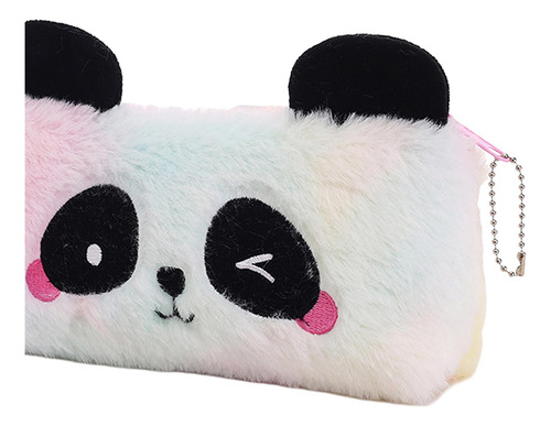 4 Estuche Para Lápices Con Diseño De Panda, Bolsa De Rosa
