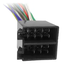 Comprar Ficha Adaptadora De Estereos Autos Doble Iso Macho Audio Ame