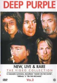 Dvd Deep Purple - New, Live & Rare 