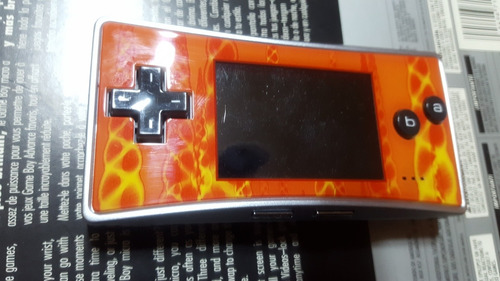 Gameboy Micro Sin Uso Con Cargador 120v Más Caja Degastada (Usado)