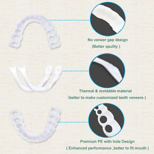 . .. Funda Protectora For Dentaduras Postizas, 2 Aparatos