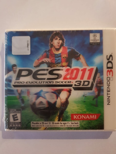 Pro Evolution Soccer 2011.Nintendo 3ds.Nuevo. Sellado.