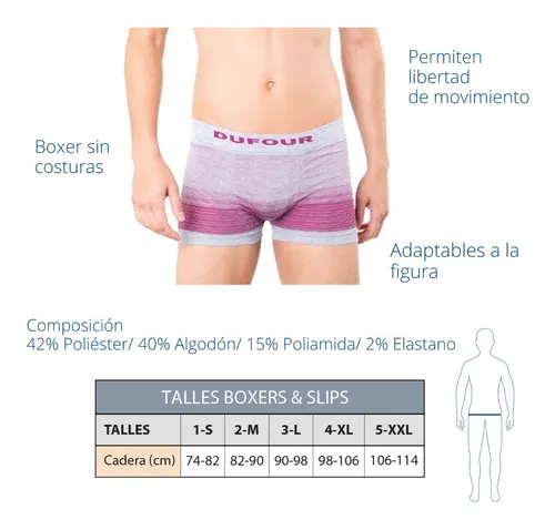 Boxer dufour sin costura new arrivals