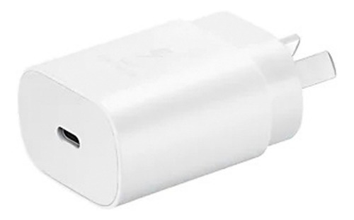 Cargador Adaptador Samsung 25w Sin cable (carga rapida) blanco