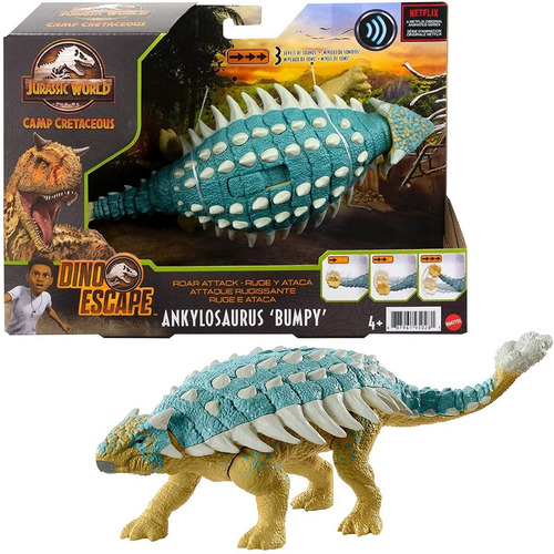 Jurassic World Ankylosaurus Bumpy Con Movimiento Y Sonido | Envío gratis Jurassic World Ankylosaurus Bumpy Con Movimiento Y Sonido | Envío gratis