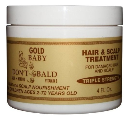 Baby Dont Be Bald Gold Hair And Scalp Treatment 