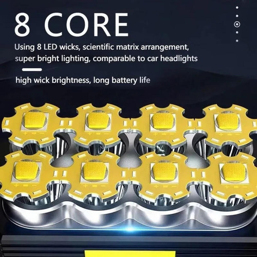Lanterna Led Movida A Energia Solar, Lanterna Led Usb 500lm