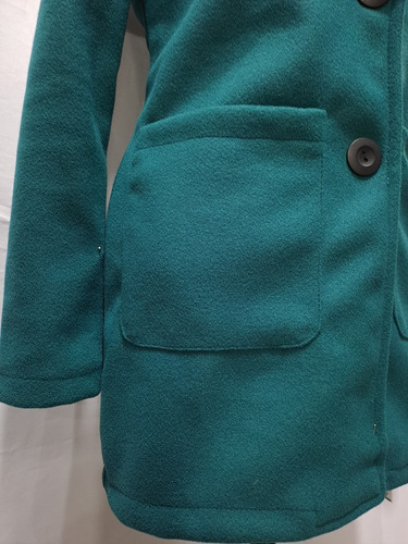 Blazer Saco Tapado Paño Elastizado Abrigo Talle Grande