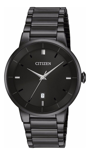 Citizen Quartz Mens Black Dial Bi5017-50e  Color de la correa Negro Color del bisel Negro Color del fondo Negro