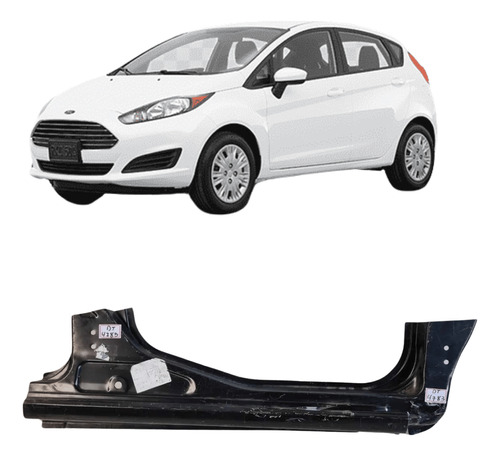 Retalho Caixa De Ar Direita Ford Fiesta - 2s65a27846cbctr