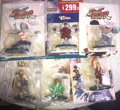 Street Fighter Figuras Planeta Deagostini