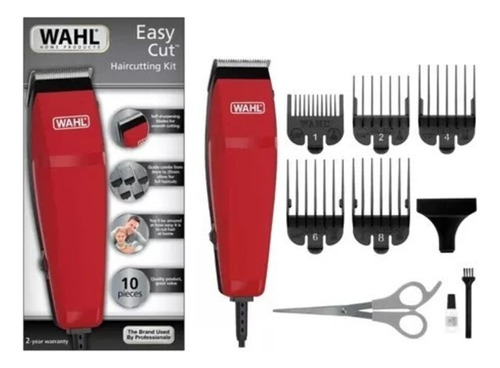 Maquina Patillera Wahl Easy 10 Piezas Corte Original