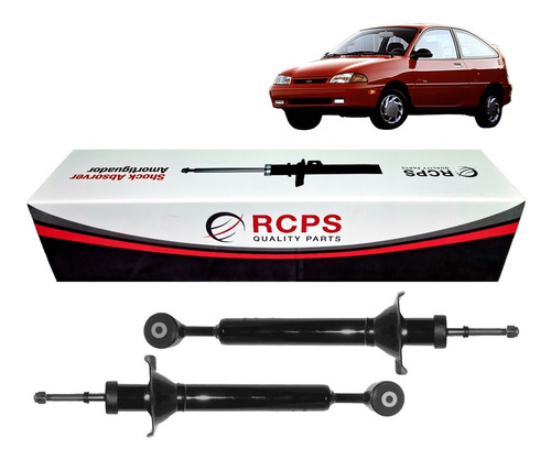 Amortiguadores Traseros Par Kia Avella  1996 - 2001