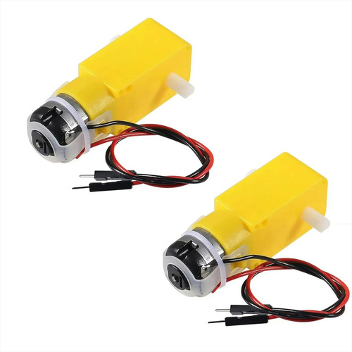 Motor Dc Con Caja Reductora 1:48, Proyectos Diy (2 Unidades)