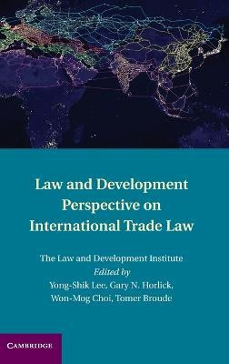 Libro Law And Development Perspective On International Tr...