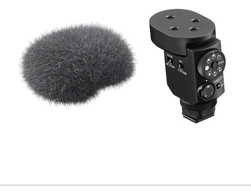 Micrófono Tipo Escopeta Direccional Ecm-m1 Negro