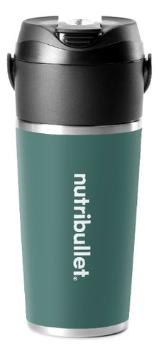 Nutribullet Flip Portatil Eucalipto Carga Usb Verde Oscuro