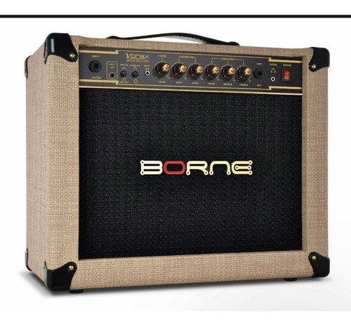 Amplificador Borne Vorax Studio 840 40w Cor Palha/ Dourada
