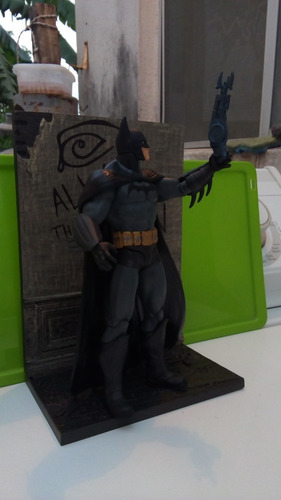 Dc Direct, Batman, Arkham Asylum, Con Arma, Suelto!! (Usado)