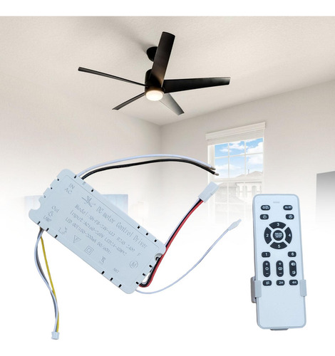 Ventilador De Techo Control Remoto Y Controlador De Receptor