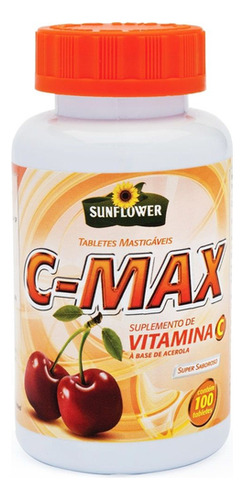 C-max - Suplemento De Vitamina C 100 Tabletas