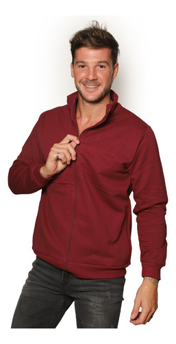 Campera Clasica Hombre Frisa Premium Liviana -ghy Polo Club