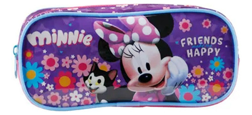 Estojo Escolar Minnie Disney X1 - 11405 Xeryus