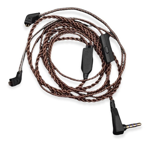 Cable Trenzado Kz Con Mic Tipo B