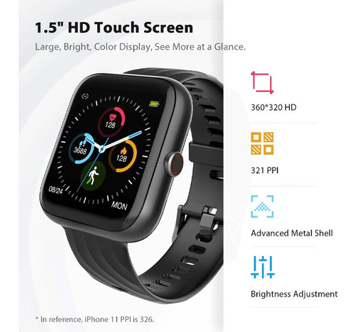Smartwatch Deportivo Ios Y Android