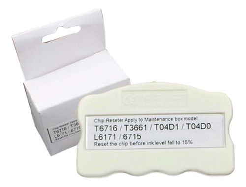 Reset Caja Mantenimiento Ep L5590 Xp4100 Wf2830 Wf2850 C9344