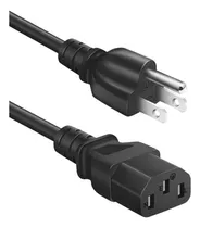 Comprar Cable De Corriente Cpu Monitor Impresora Fuente De Poder