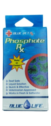 Phosphate Rx 30 Ml Eliminador De Fosfatos Agua Dulce/salada