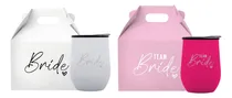 Comprar 1 Vaso Bride + 1 Team Bride 12oz Despedida De Soltera + Caja