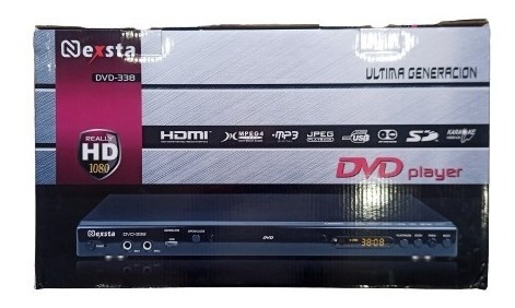 Imagen 1 de 7 de Dvd Nexsta Modelo Dvd-338  Con Conexión Usb Nuevo