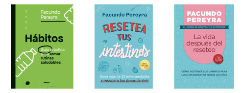 Habitos + Resetea + Vida Despues - Pereyra - Ateneo 2 Libros