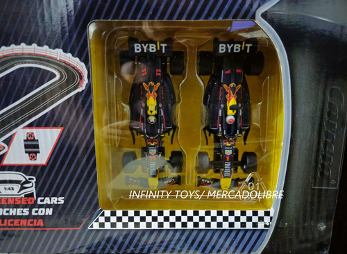 Carrera Go!!! Pista Electrica Red Bull F1 Checo Pérez Color Azul