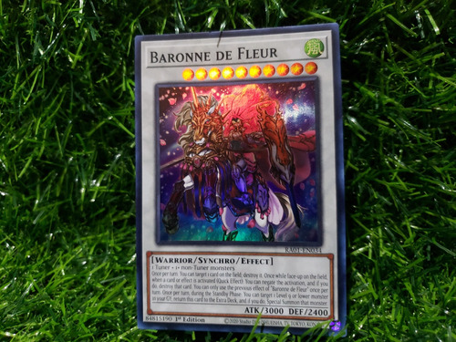 Baronne De Fleur Super Ra01-en034 Ingles Yugioh (Usado)