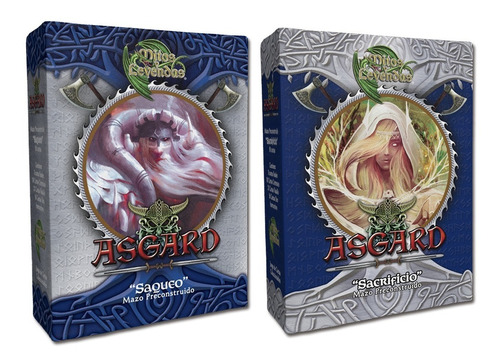 Pack De 2 Mazos Asgard + 2 Cartas Promocionales