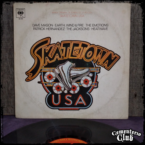 Skatetown U.s.a. Soundtrack - Ed Arg 1979 Vinilo Lp