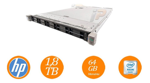 Servidor Hp Proliant Dl360 G9 Xeon 2x E5-2650 V3 2 Sas 900gb