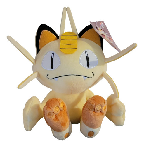 Peluche Meowth Pokémon. 25 Cm Original