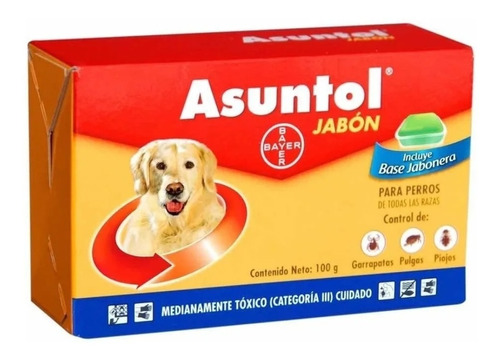 Jabón Antipulgas Insecticida Para Perros Asuntol De Bayer 