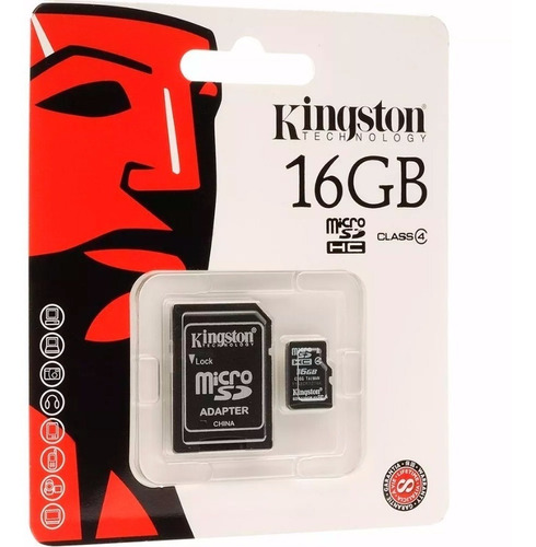 Memoria Kingston Micro Sd 16gb Clase 4 Originales Lote X6