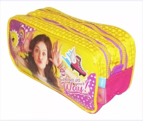 comprar Cartuchera Canopla Soy Luna 2 Cierres Wabro -sharif Express 