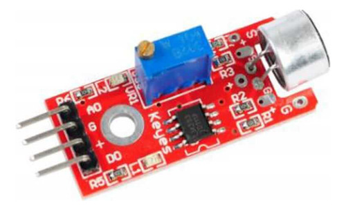 4 Pz Modulo Ky-037 Sensor De Sonido