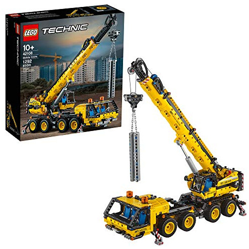 Kit De Construcción Lego Technic Mobile Crane 42108 Super Mo